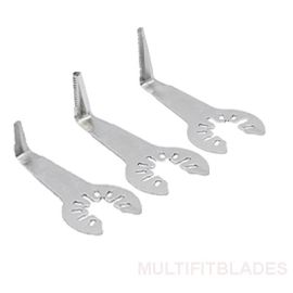 3 Size Quick Release 'L' Shape Windshield Removal Blades Kit