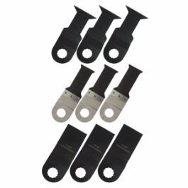 Rockwell Sonicrafter 9 Piece Universal Bi-Metal Blade Trilogy 